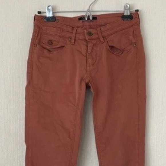 MAISON SCOTCH Amsterdams Blauw SKINNY JEANS  W25 L32 +  Maison Scotch WOVEN BELT - Picture 3 of 13